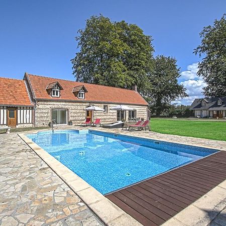Clos Celeste - Campagne D Etretat Avec Piscine Et Spa (Adults Only) Ecrainville Exterior photo