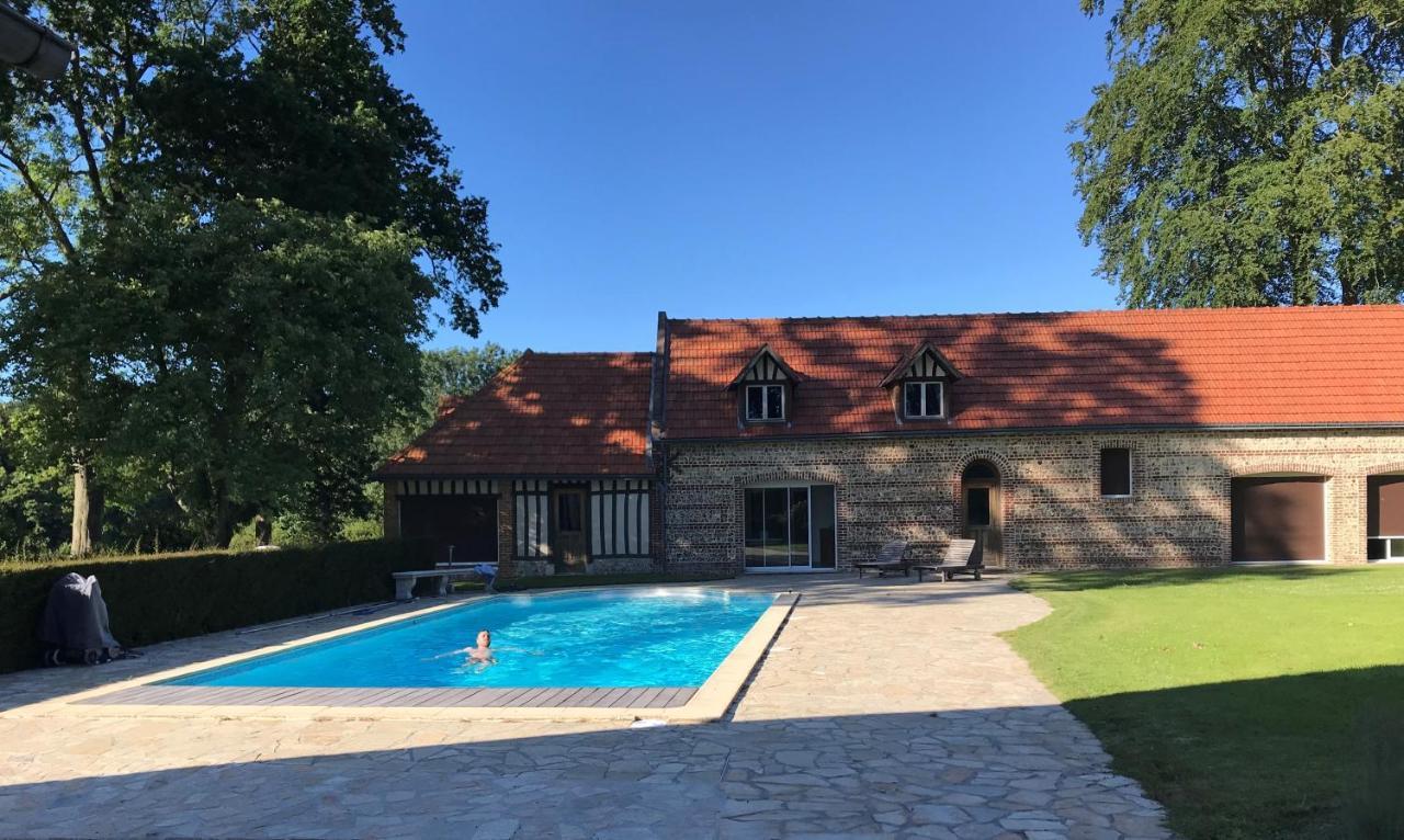 Clos Celeste - Campagne D Etretat Avec Piscine Et Spa (Adults Only) Ecrainville Exterior photo