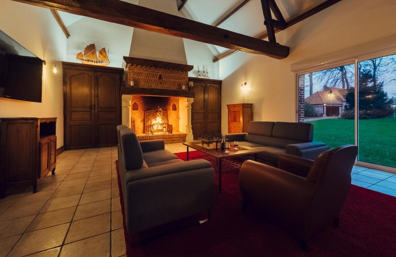 Clos Celeste - Campagne D Etretat Avec Piscine Et Spa (Adults Only) Ecrainville Exterior photo